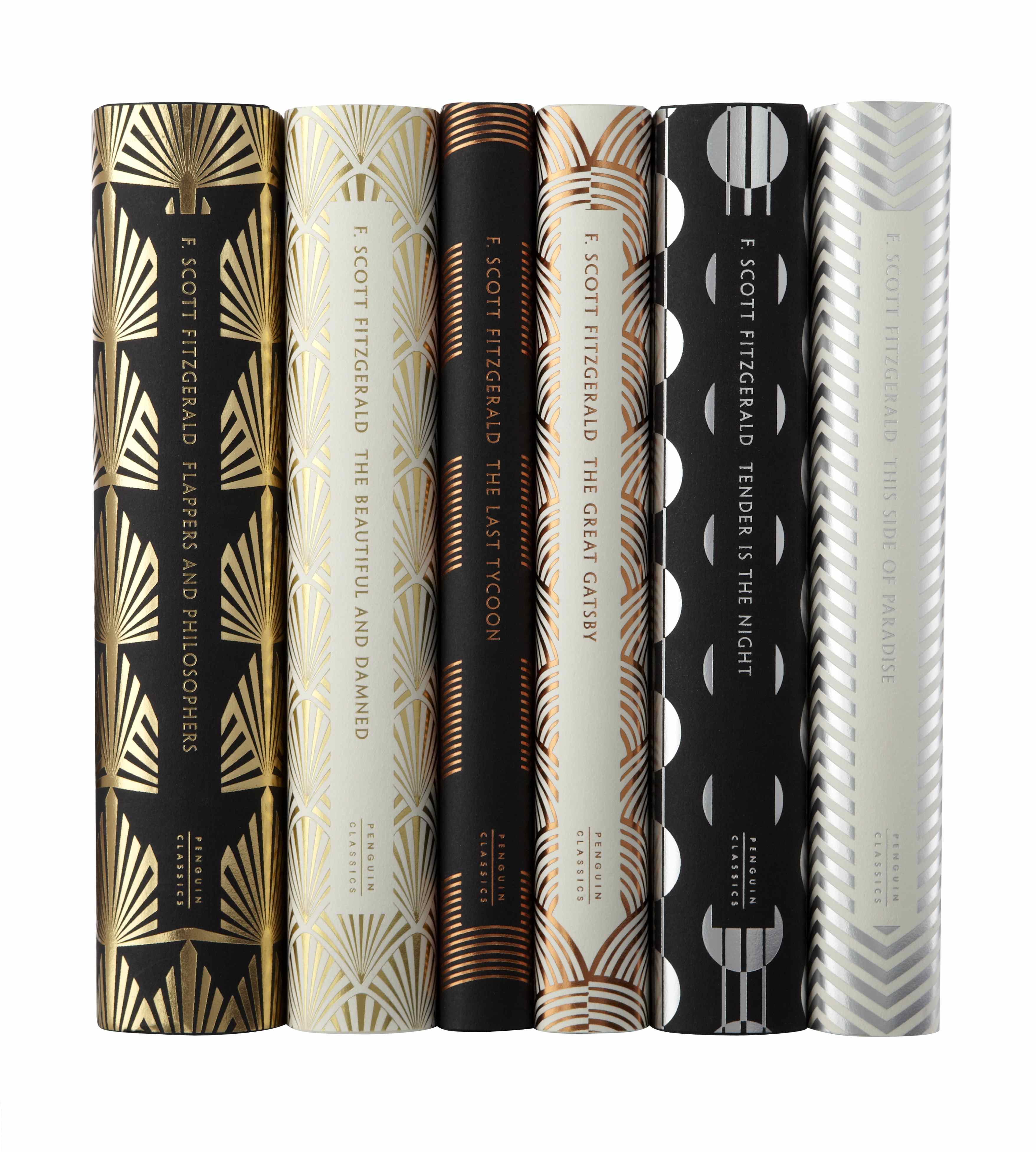 F Scott Fitzgerald novels designed by Coralie Bickford-Smith for Penguin