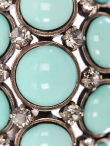 Lanvin turquoise bracelet detail