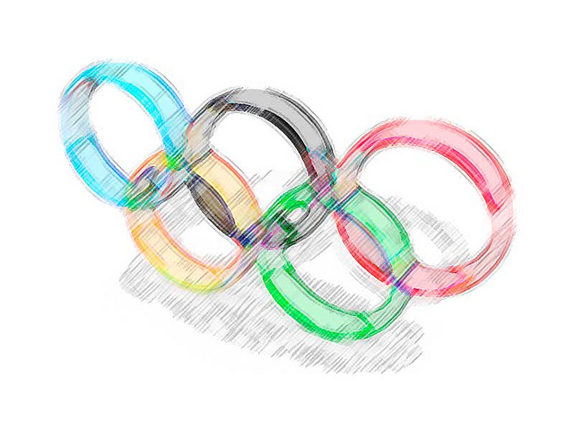 Olympic Rings Sketch